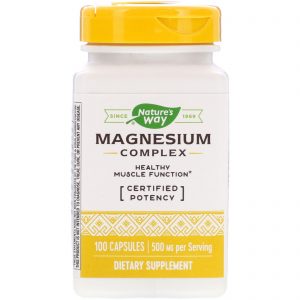Comprar nature's way, complexo de magnésio, 500 mg, 100 cápsulas preço no brasil magnésio vitaminas e minerais suplemento importado loja 55 online promoção - 18 de agosto de 2022