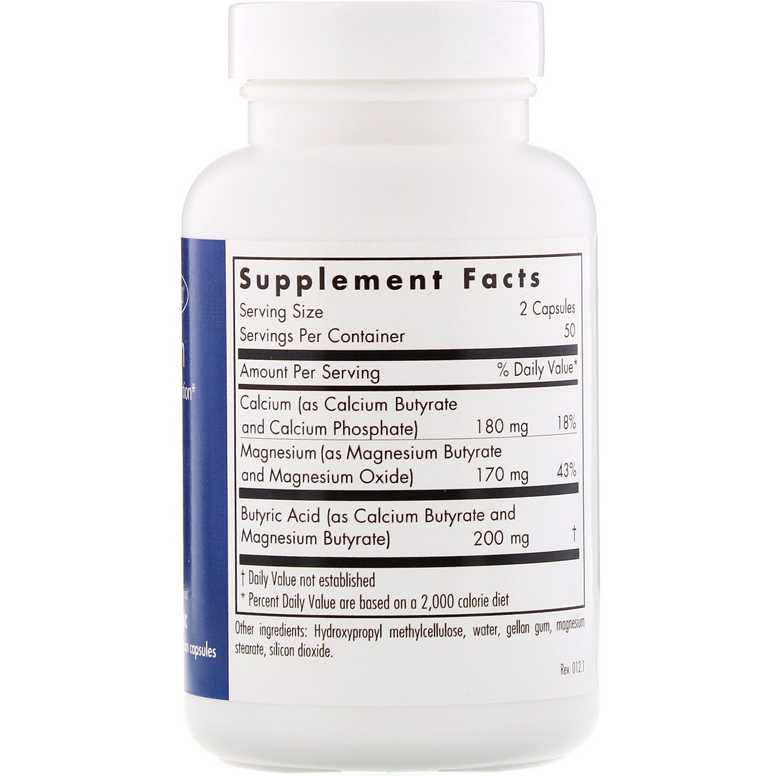 Allergy Research Group, ButyrEn, 100 Delayed-Release Vegetarian Capsules - Imagem 2