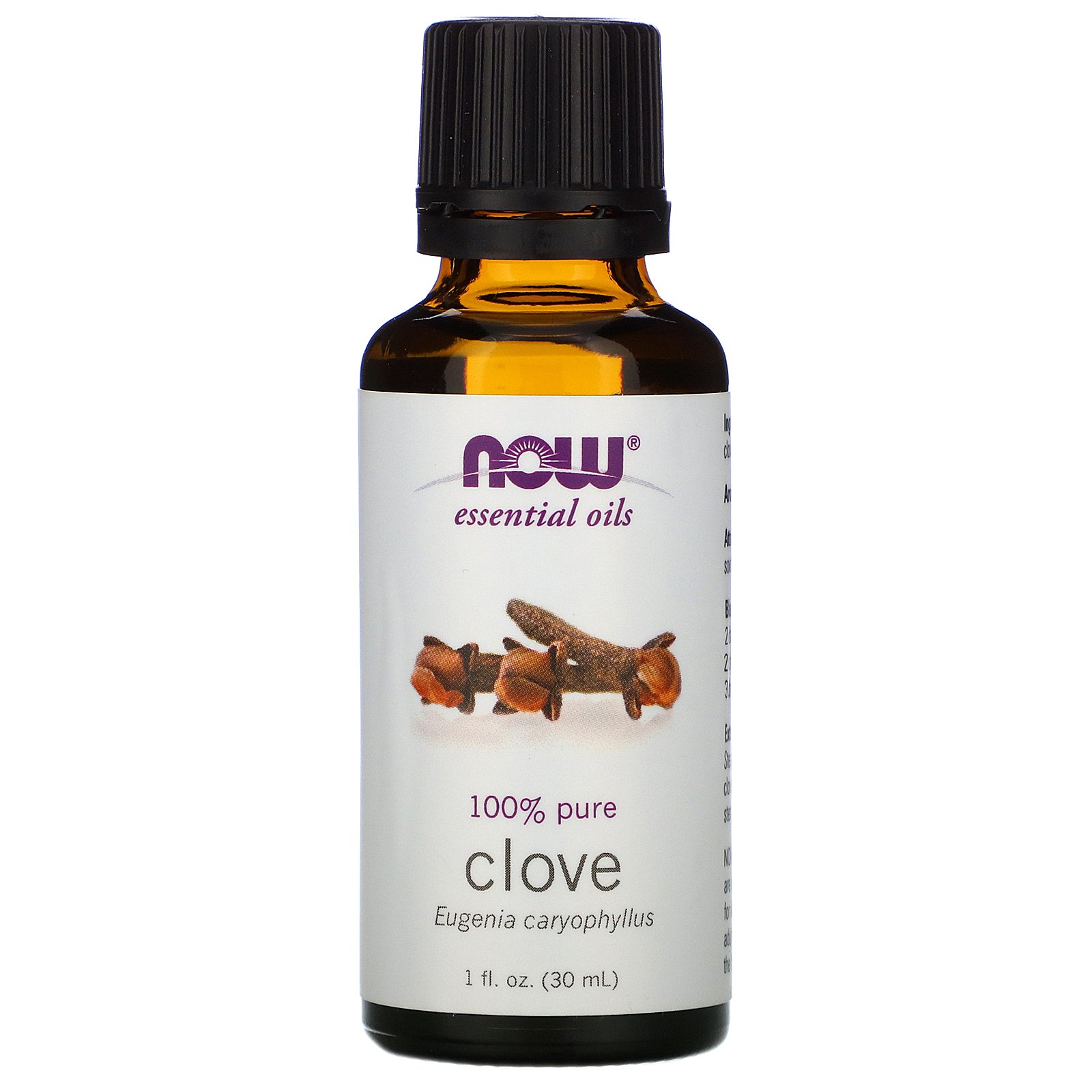 Now Foods, Óleos Essenciais, Cravo, 30 ml (1 fl oz)