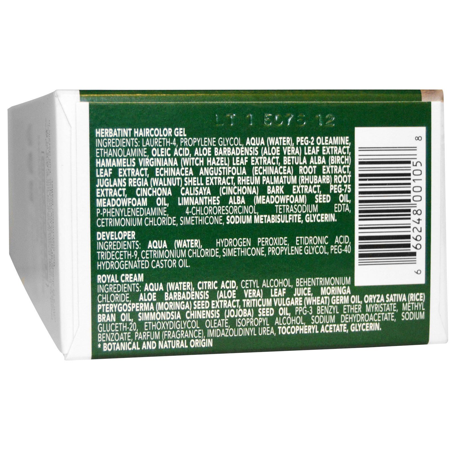 Herbatint, Gel Permanente para Coloração de Cabelo, 6N, Louro Escuro, 135 ml (4,56 fl oz) - Imagem 2