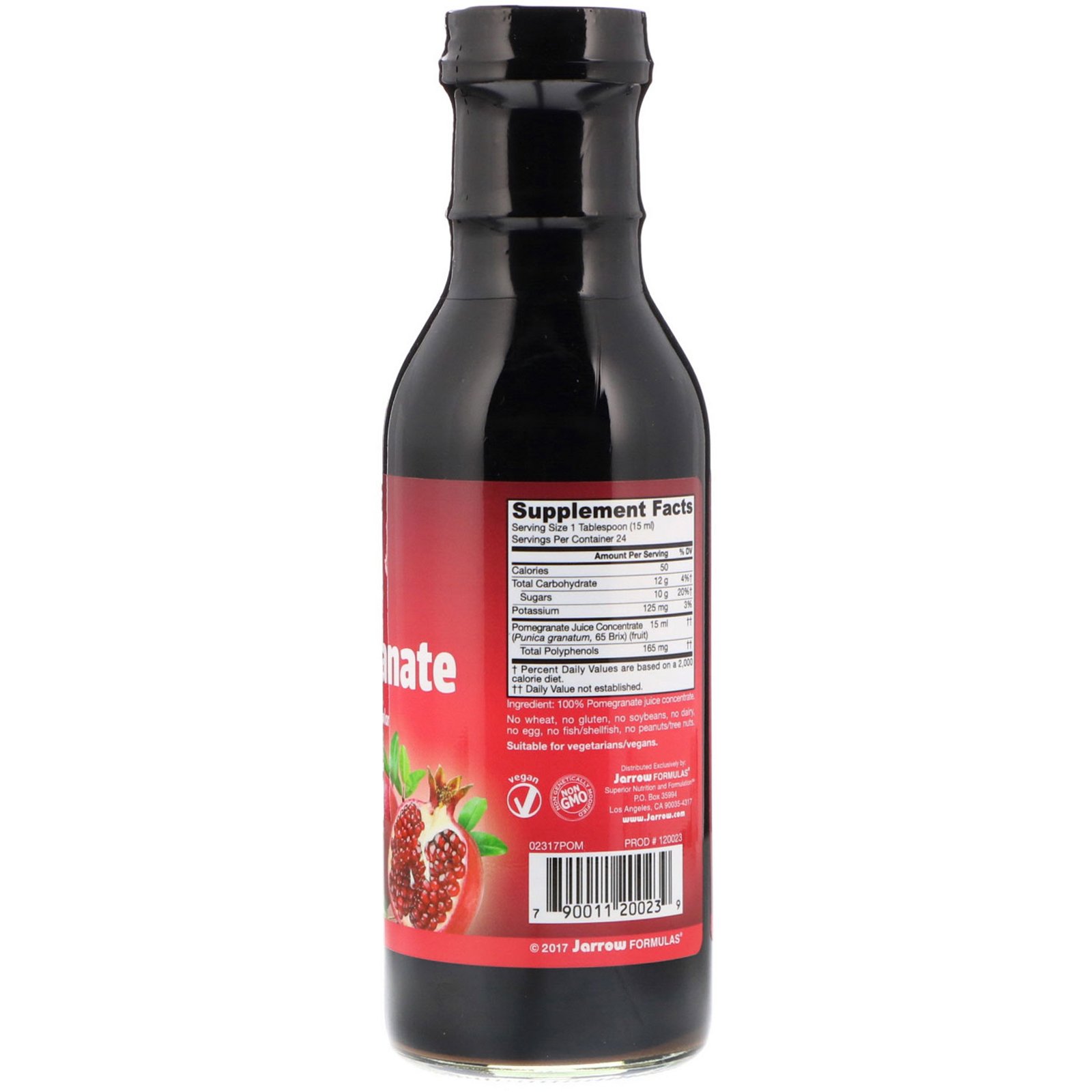 Jarrow Formulas, PomeGreat, Romã, 360ml - Imagem 2