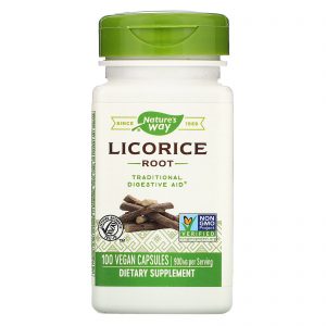 Comprar nature's way, licorice root, 900 mg, 100 vegan capsules preço no brasil cúrcuma ervas suplemento importado loja 247 online promoção -