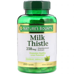 Comprar nature's bounty, milk thistle, 250 mg, 200 cápsulas preço no brasil ervas sálvia suplemento importado loja 143 online promoção -