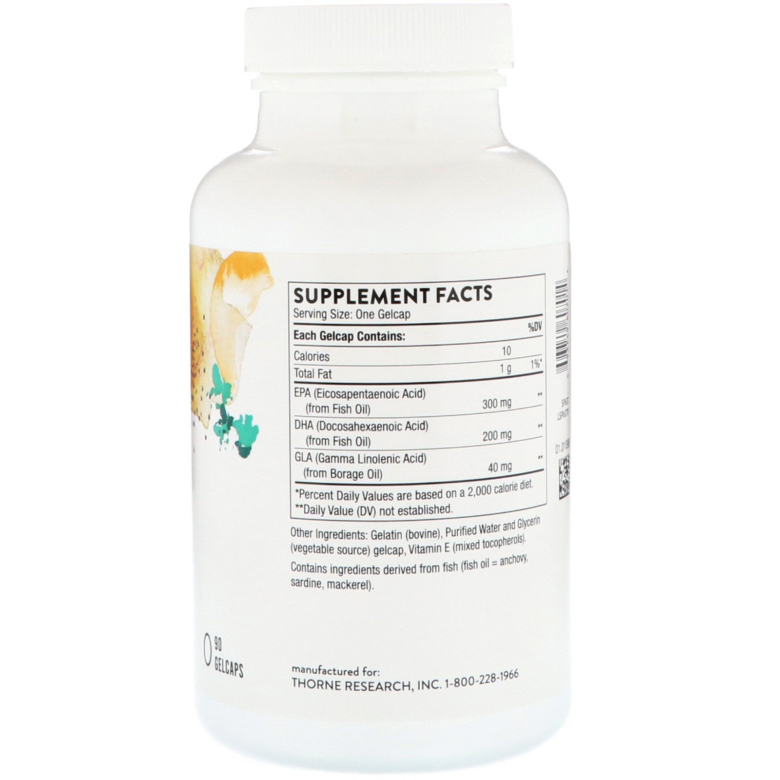 Thorne Research, Omega Plus, 90 Cápsulas de Gel - Imagem 2