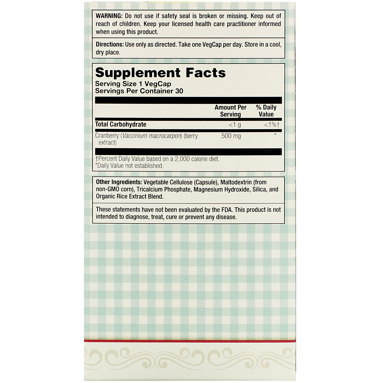 Natural Balance, CranBalance, Urinary Tract Health Formula, 30 VegCaps - Imagem 2