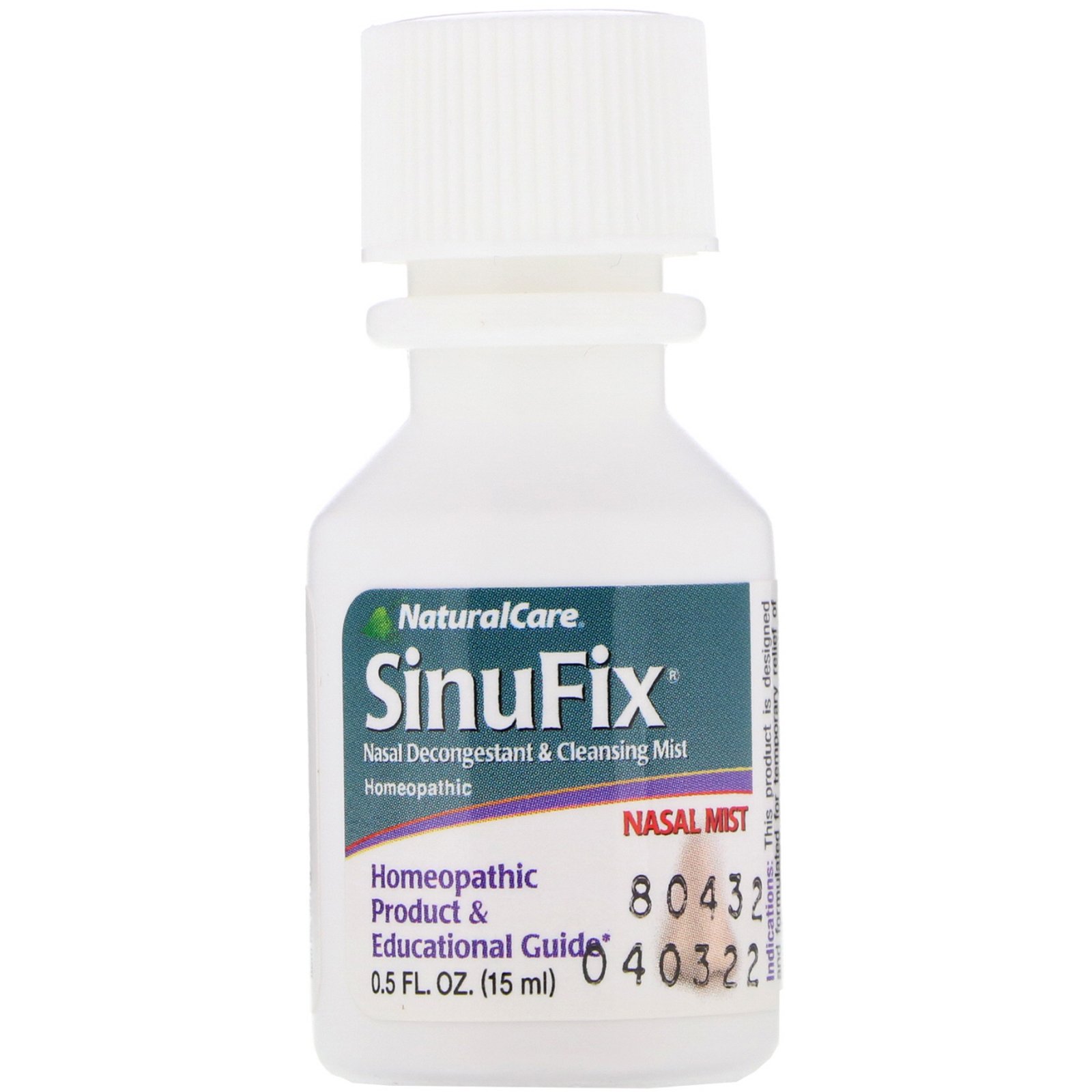 NaturalCare, SinuFiz, Descongestionante Nasal com Névoa de Limpeza, 0,5 fl oz (15 ml) - Imagem 3