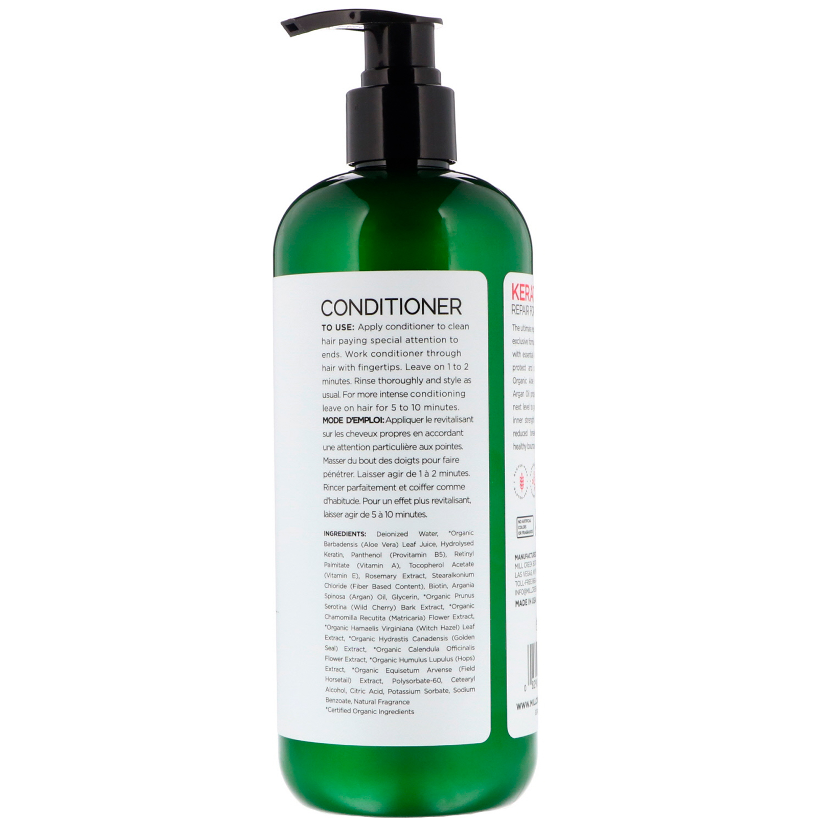 Mill Creek Botanicals, Keratin Conditioner, Repair Formula, 14 fl oz (414 ml) - Imagem 2