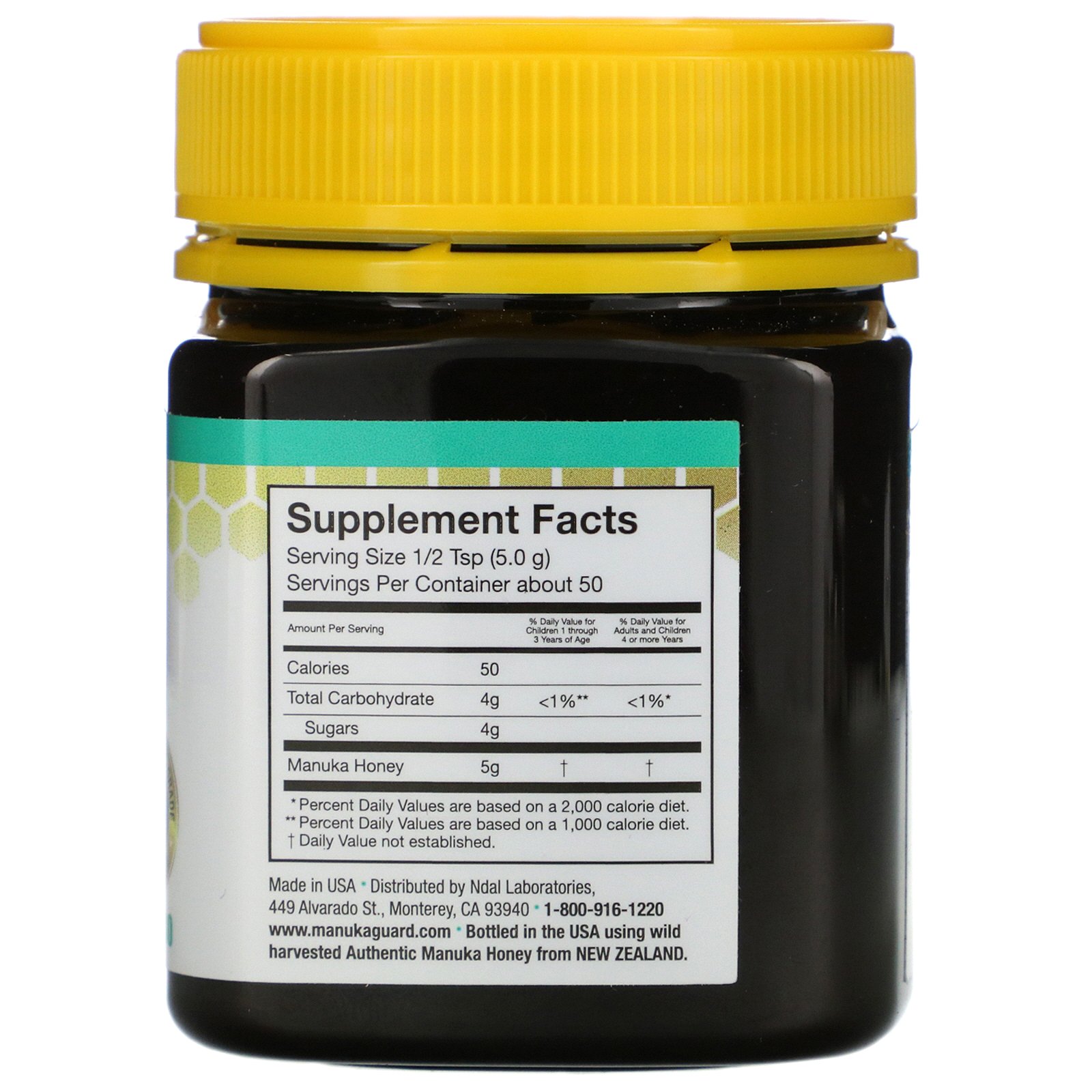 ManukaGuard, Manuka Honey, Medical Grade, MGO 400, 8.8 oz (250 g) - Imagem 2