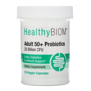 Comprar healthybiom, adult 50+ probiotics, 25 billion cfu, 30 veggie capsules preço no brasil probióticos suplementos nutricionais suplemento importado loja 65 online promoção -