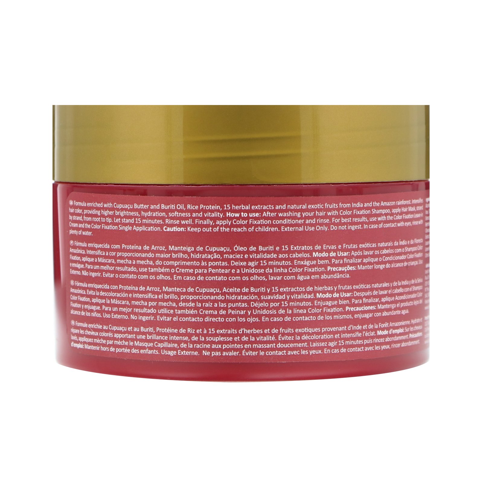 Surya Brasil, Fixador de Cor - Máscara Capilar Restauradora, frasco de 7,6 oz (225 g) - Imagem 2