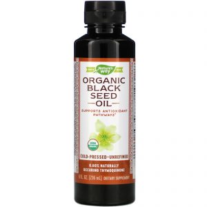 Comprar nature's way, 100% óleo de semente preta orgânico, 235 ml (8 fl oz) preço no brasil cardo mariano ervas suplemento importado loja 25 online promoção -