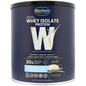 Comprar biochem, 100% whey isolate protein, vanilla, 30. 2 oz (857 g) preço no brasil biochem isolado protéico de soro de leite marcas a-z nutrição esportiva proteína proteína whey suplemento importado loja 7 online promoção -
