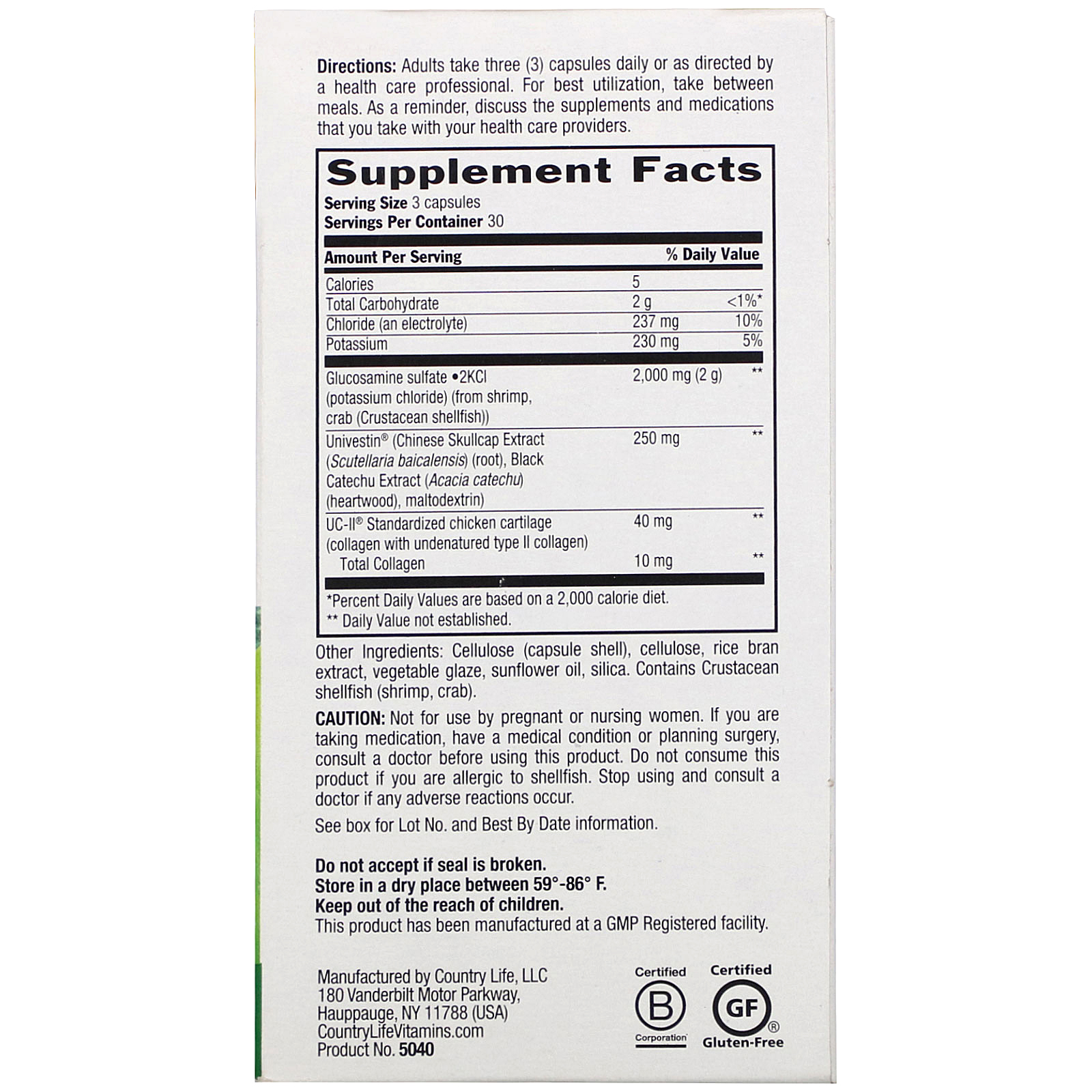 Country Life, Flex-Able Advanced, 90 Capsules - Imagem 3