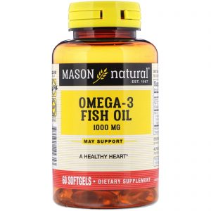Comprar mason natural, óleo de peixe com ômega-3, 1000 mg, 60 cápsulas softgel preço no brasil ômega 3 óleo de peixe suplementos nutricionais suplemento importado loja 299 online promoção -