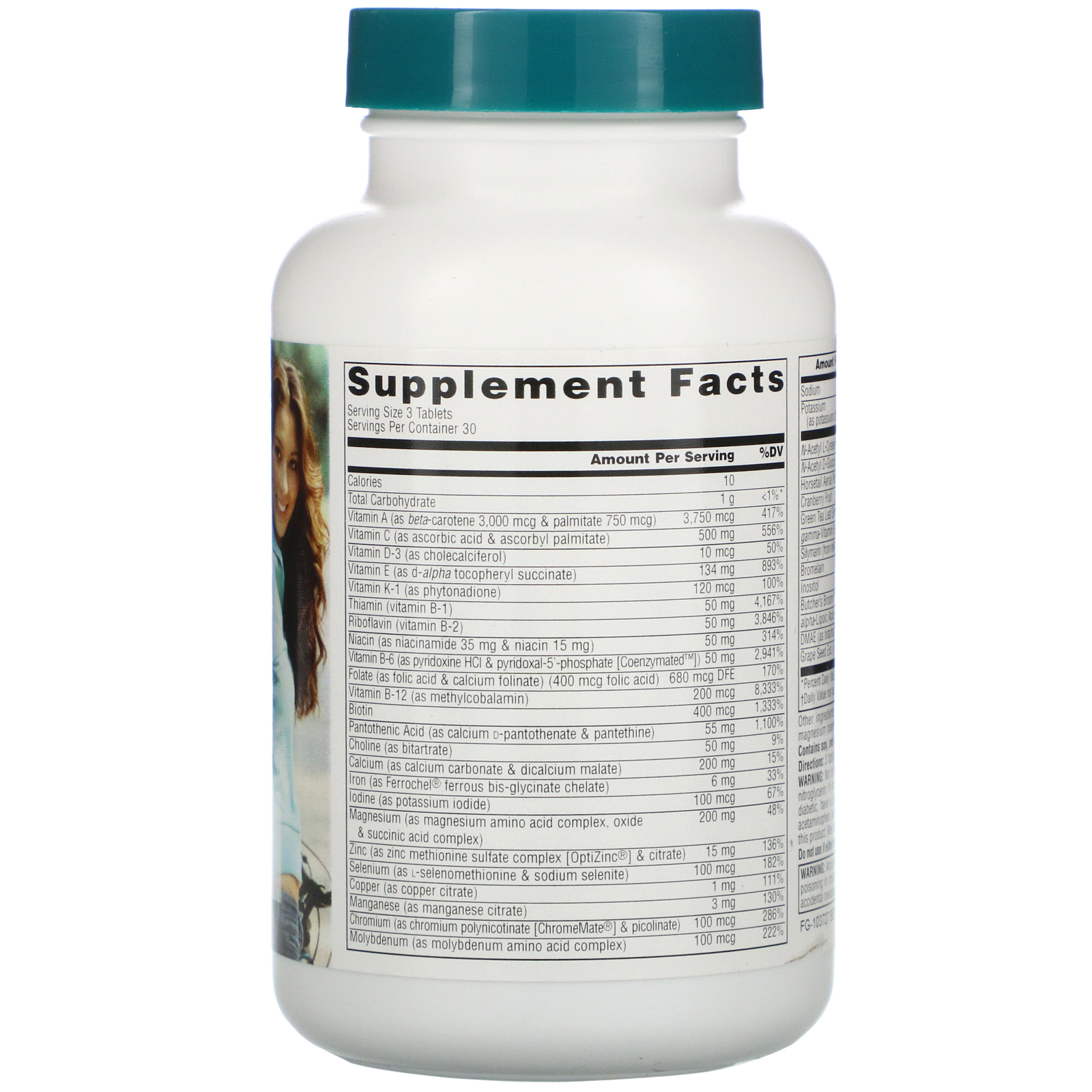 Source Naturals, Benfotiamina, 150 mg, 60 Comprimidos - Imagem 2