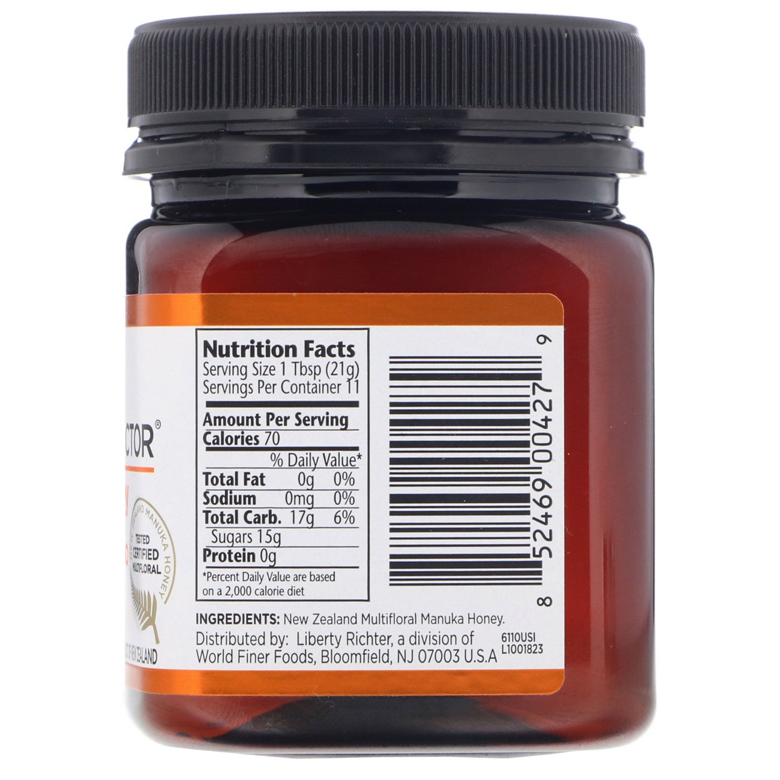 Manuka Doctor, Manuka Honey Polifloral, MGO 45+, 250 g (8,75 oz) - Imagem 2