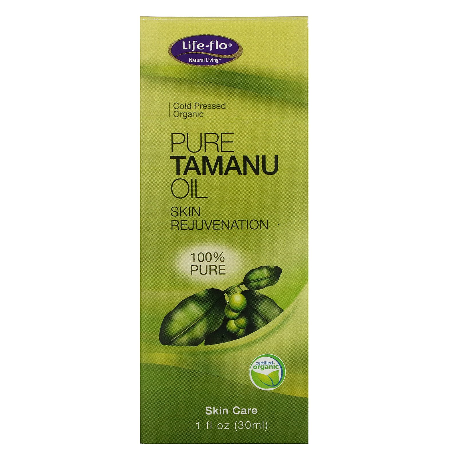 Life-flo, Puro Óleo de Tamanu, frasco de 1 oz (30 g)