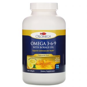 Comprar oslomega, norwegian omega 3-6-9 com óleo de borragem, sabor de limão, 180 cápsulas softgel preço no brasil ômega 3 óleo de peixe suplementos nutricionais suplemento importado loja 31 online promoção -