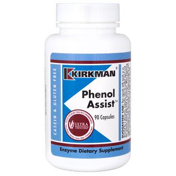 Kirkman Labs, Phenol Assist, 90 Cápsulas