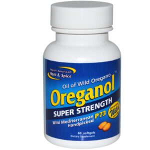 North American Herb & Spice, Oreganol, Super Strength, 60 Cápsulas Softgel
