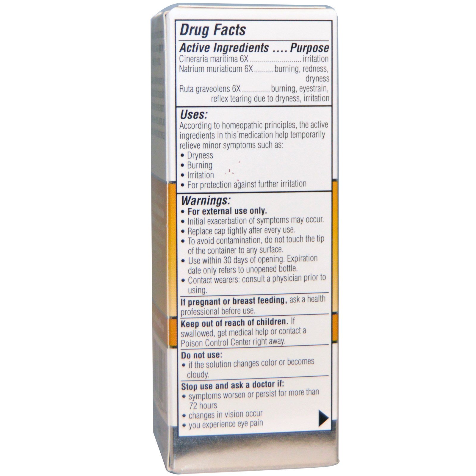 Similasan, Aging Eye Relief, 0.33 fl oz (10 ml) - Imagem 2