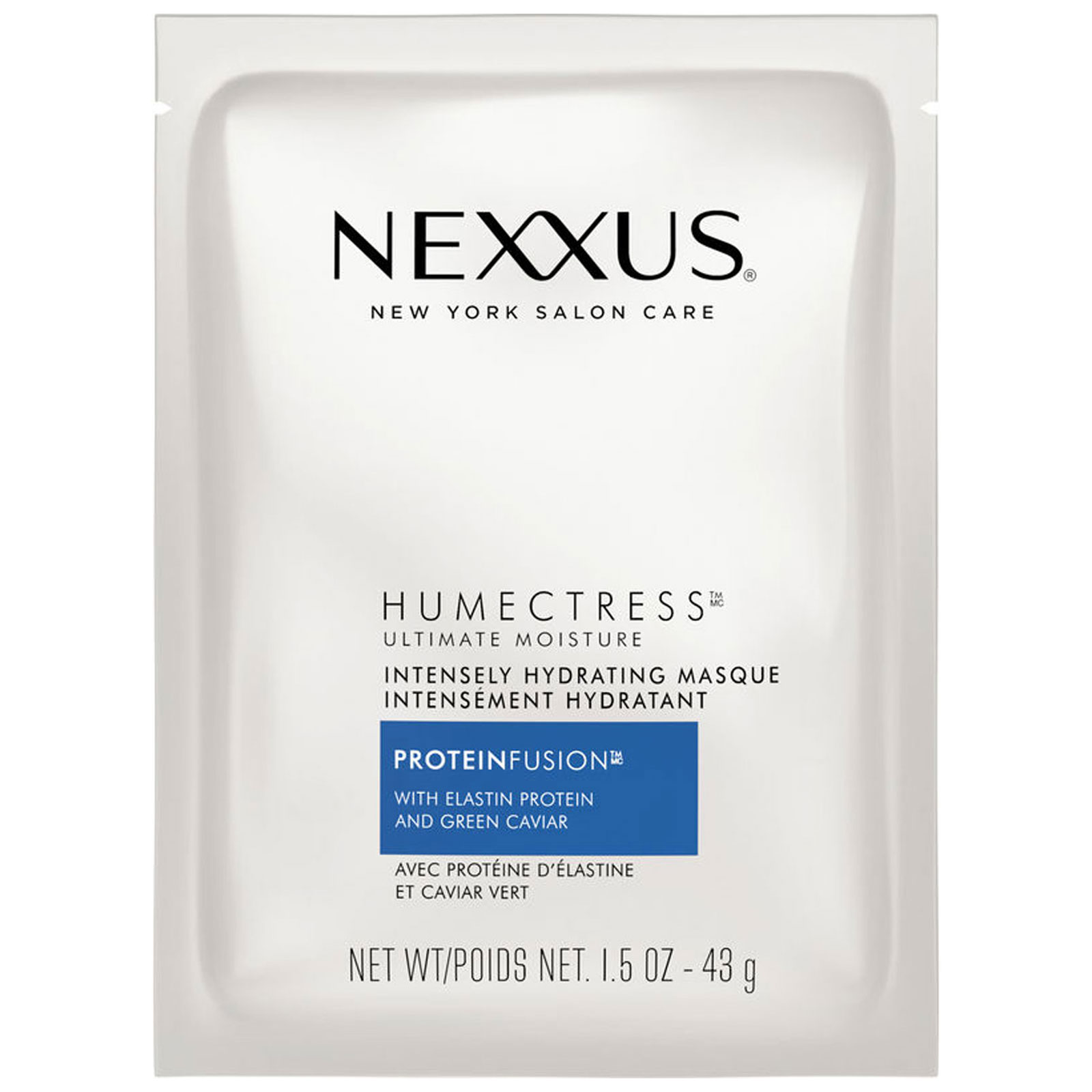 Nexxus, Máscara capilar de hidratação intensiva Humectress, Ultimate Moisture, 43 g