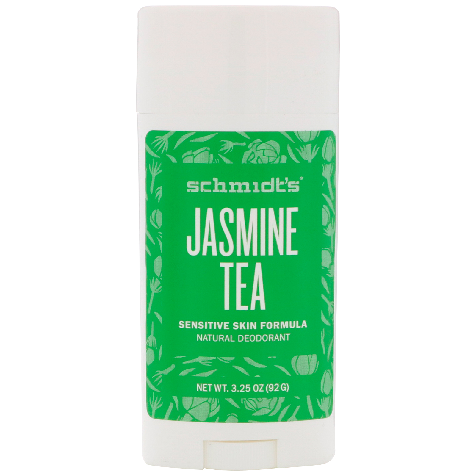 Schmidt's Naturals, Fórmula para Peles Sensíveis, Chá de Jasmim, 3,25 oz (92 g) - Imagem 3