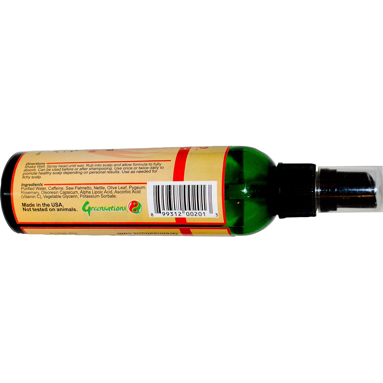 Greensations, ThermaScalp, Reparo Natural do Couro Cabeludo, 120 ml - Imagem 2