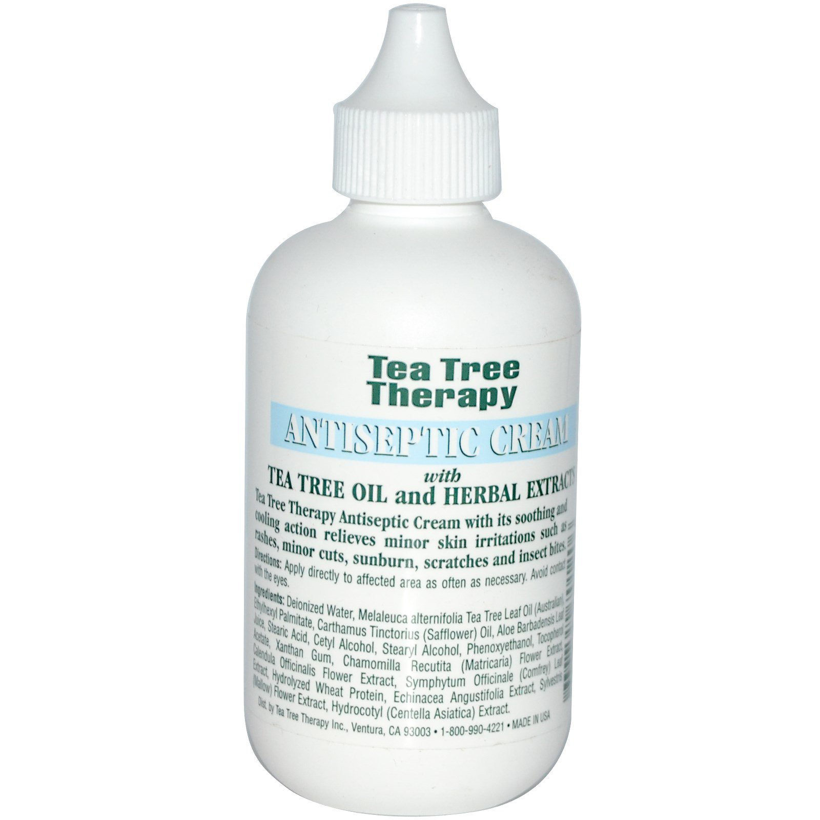 Tea Tree Therapy, Creme Antisséptico, com Óleo de Melaleuca e Extratos Herbáceos, 118 ml (4 fl oz) - Imagem 2