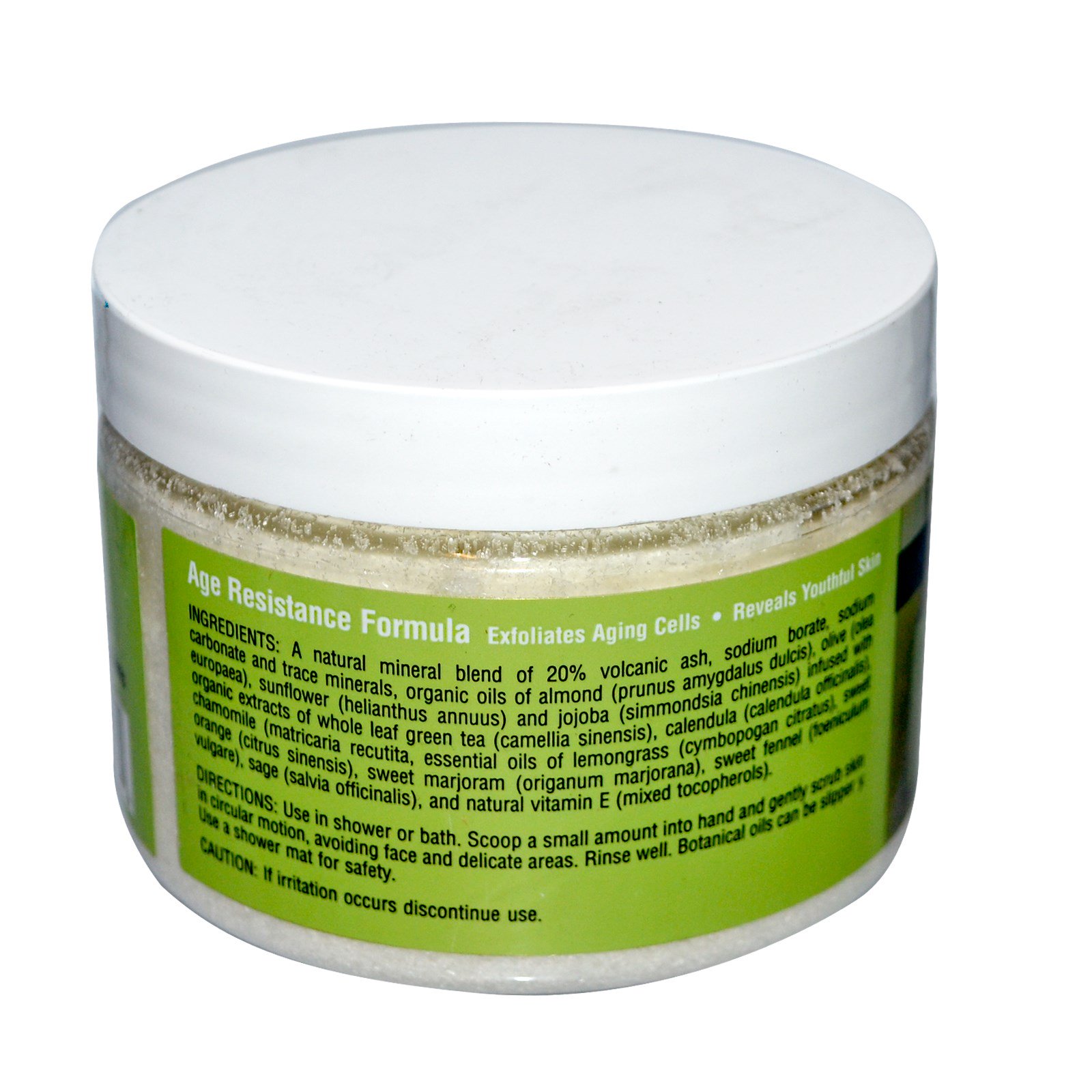 Abra Therapeutics, Esfoliação Corporal de Chá Verde, Chá Verde e cidreira, 10 oz (283 g) - Imagem 2