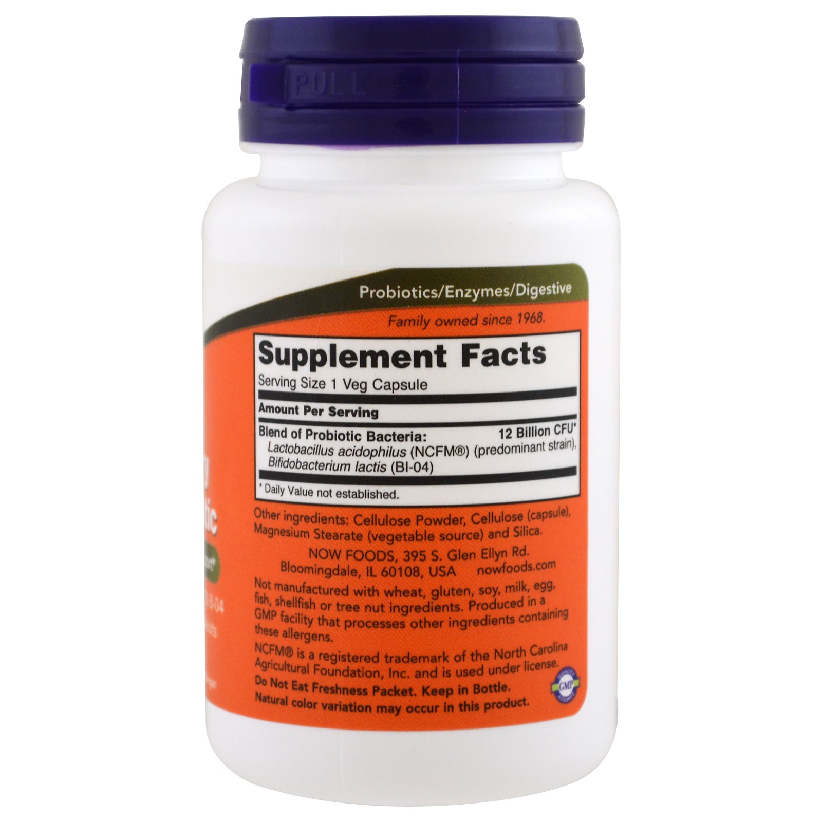 Now Foods, Probiótico Cuidado Respiratório, 60 Cápsulas Vegetarianas - Imagem 2