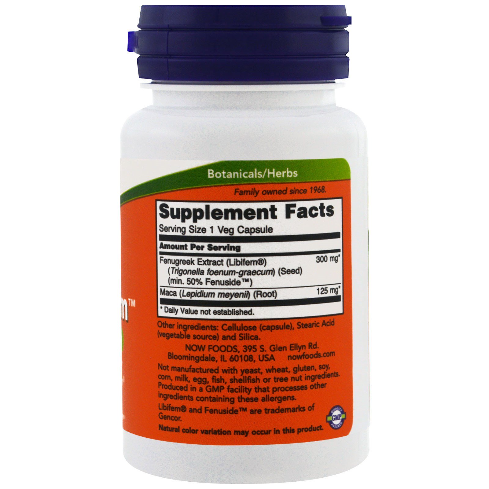 Now Foods, Libido Fem, 60 Cápsulas Vegetais - Imagem 2