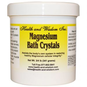 Comprar health and wisdom, cristais de banho de magnésio, 3/4 lb (341 g) preço no brasil magnésio vitaminas e minerais suplemento importado loja 13 online promoção -