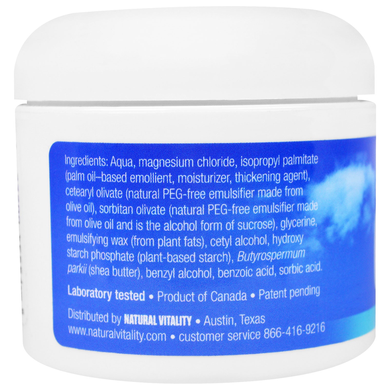 Natural Vitality, Creme Relaxante Natural, 118ml - Imagem 2