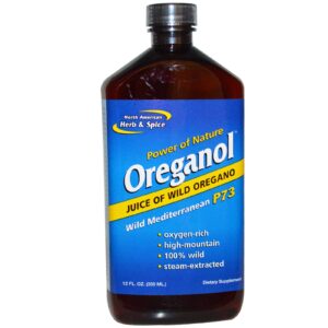 North American Herb & Spice, Oreganol, P73 Mediterrâneo Selvagem, 12 fl oz (355 ml)
