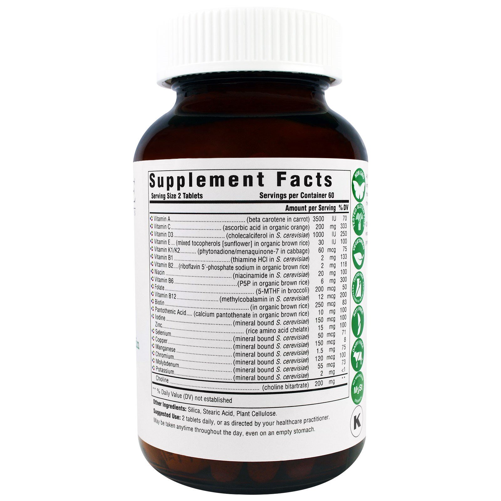 Innate Response Formulas, Men's 40+ Multivitamin, Iron Free, 120 Tablets - Imagem 2