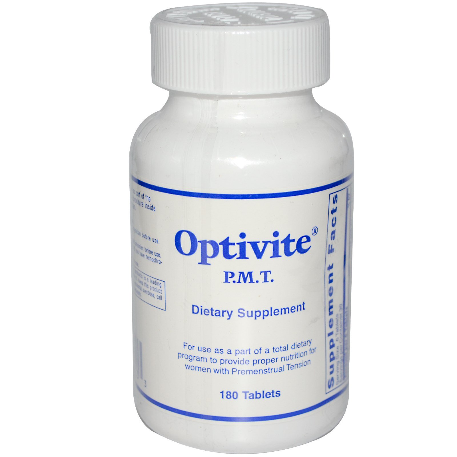 Optimox, Optivite, P.M.T., 180 Comprimidos
