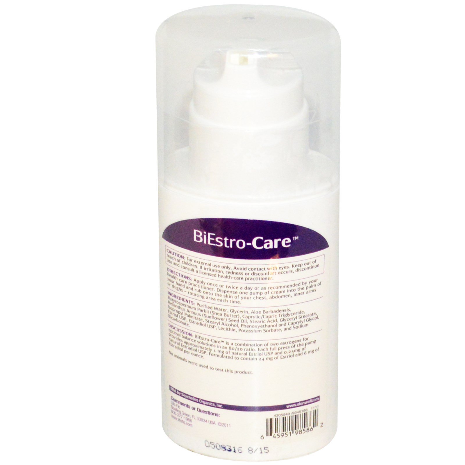 Life-flo, Creme Corporal Cuidados Bi-Estro, 4 oz (113,4 g) - Imagem 2