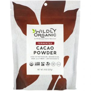 Comprar wildly organic, fermented cacao powder, 8 oz (227 g) preço no brasil alimentos & lanches cacau suplemento importado loja 195 online promoção -