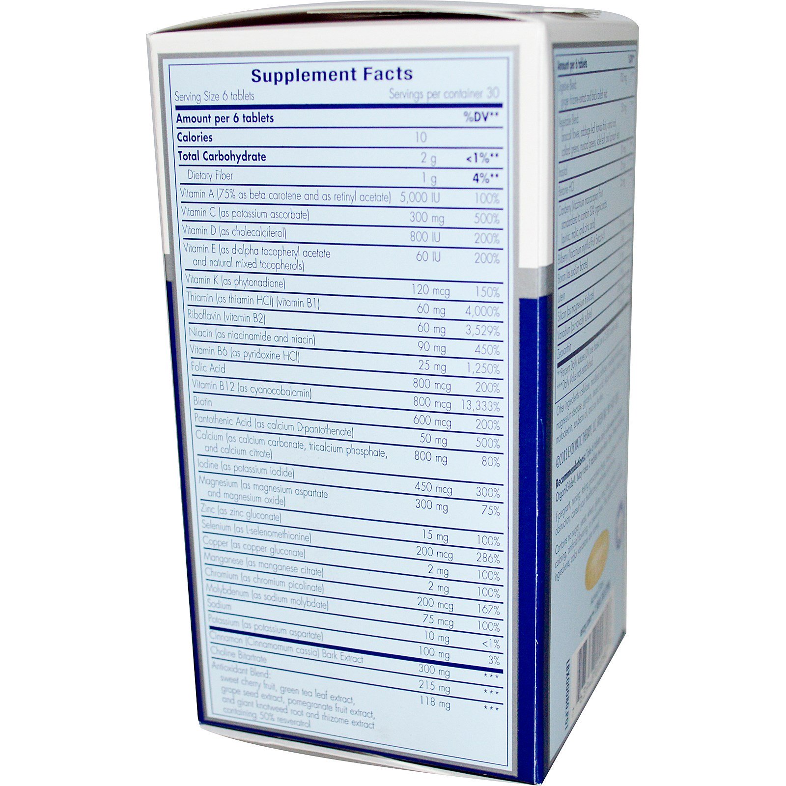 Enzymatic Therapy, Doctor's Choice Multivitamínico, Mulheres 45+, 180 tabletes - Imagem 2