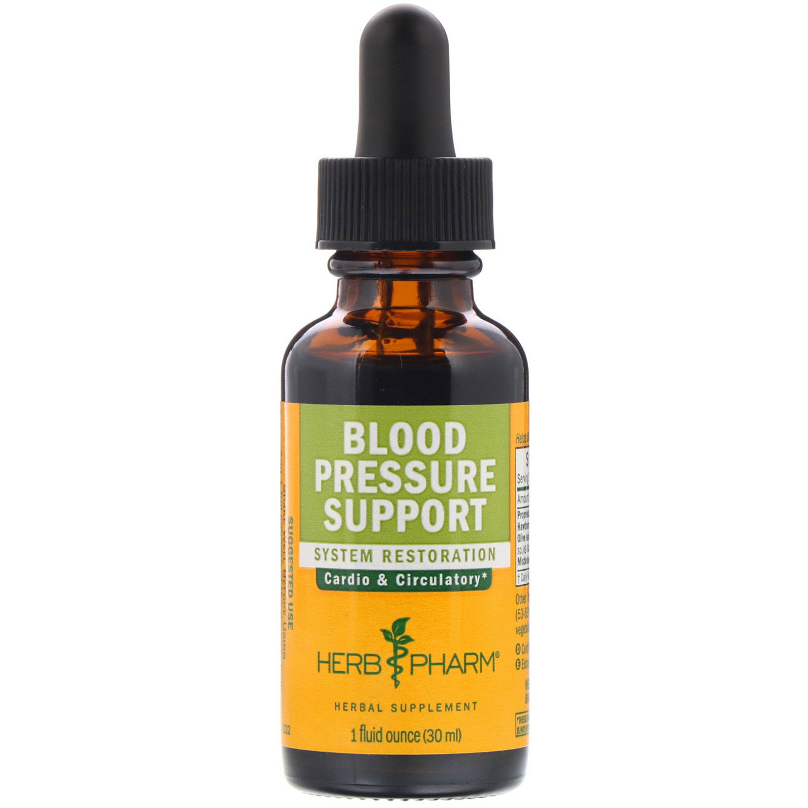 Herb Pharm, Suporte de pressão arterial, 1 fl oz (30 ml)
