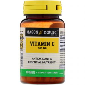 Comprar mason natural, vitamina c, 500 mg, 100 comprimidos preço no brasil marcas a-z melatonina natrol sono suplementos suplemento importado loja 63 online promoção -