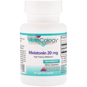 Comprar nutricology, melatonin, 20 mg, 60 cápsulas vegetais preço no brasil melatonina sedativos tópicos de saúde suplemento importado loja 239 online promoção -