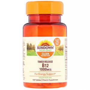 Comprar sundown naturals, vitamina b12, 1. 000 mcg, 120 comprimidos preço no brasil vitamina b vitaminas e minerais suplemento importado loja 53 online promoção -