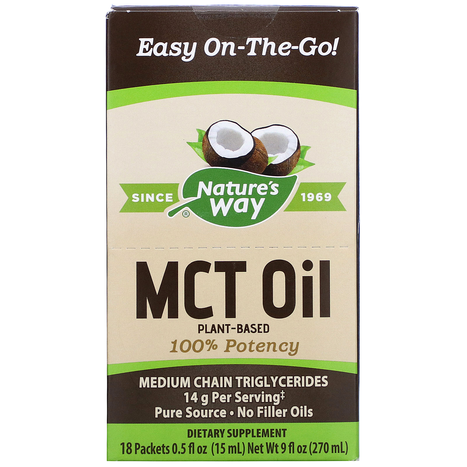 Nature's Way, Óleo de TCM, 18 Pacotes, 15 ml Cada