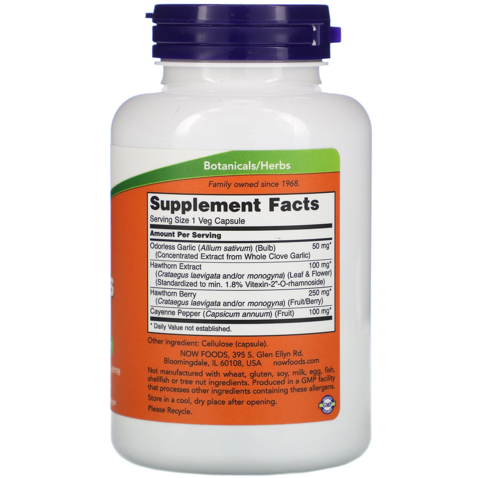 Now Foods, Super Alho Sem Odor, 180 Cápsulas Vegetais - Imagem 2