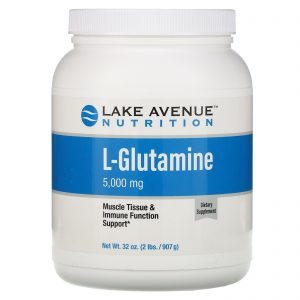 Comprar lake avenue nutrition, l-glutamine powder, unflavored, 5,000 mg , 32 oz (907 g) preço no brasil aminoácidos suplementos nutricionais suplemento importado loja 287 online promoção -