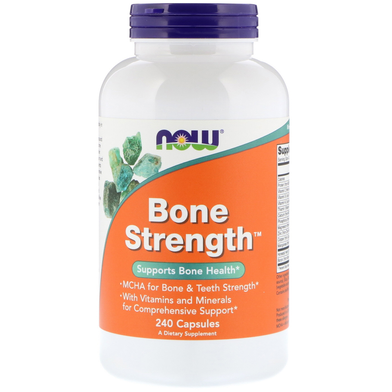 Now Foods, Bone Strength, 240 Cápsulas