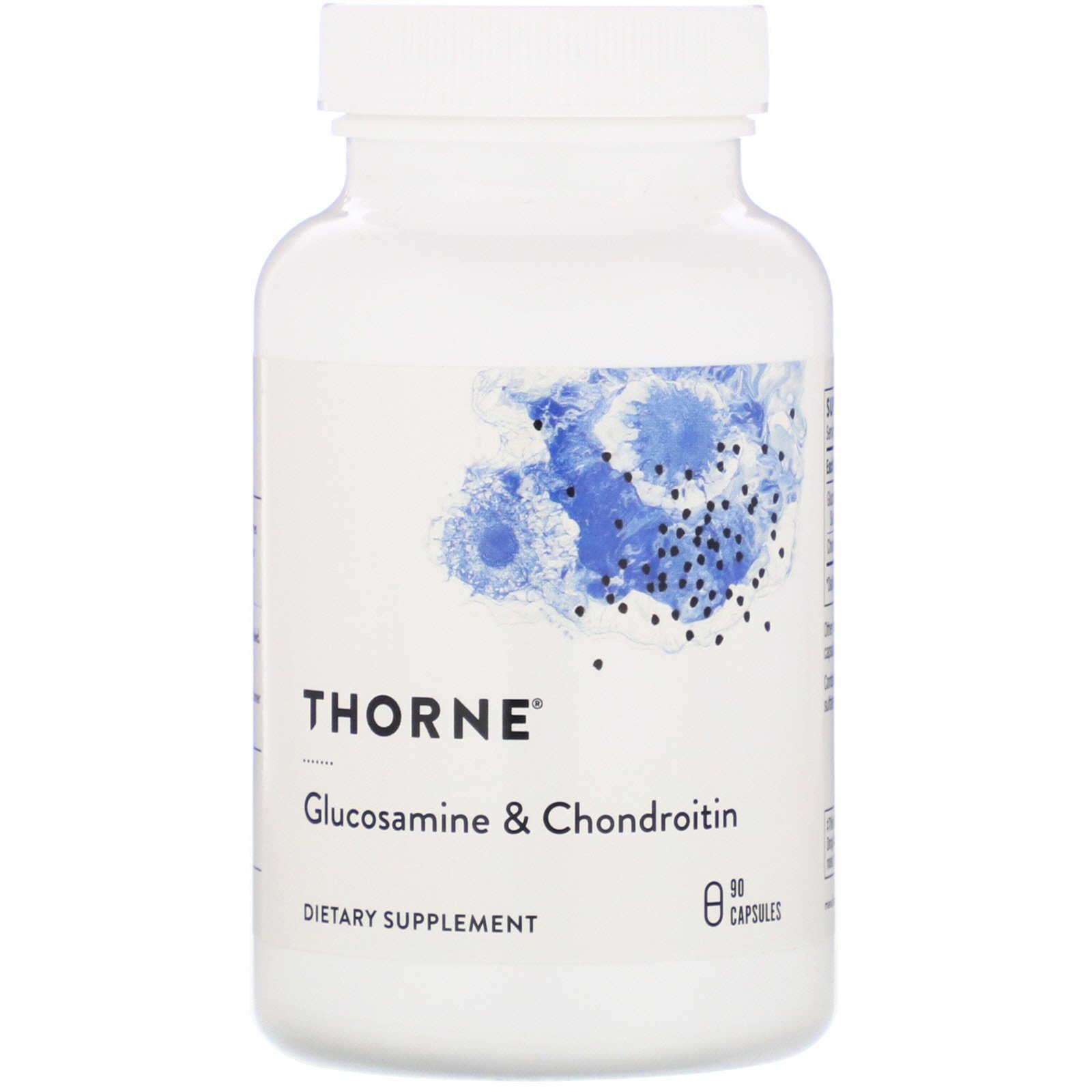 Thorne Research, Glucosamina e Condroitina, 90 Cápsulas
