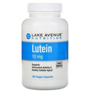 Comprar lake avenue nutrition, lutein, 10 mg, 180 veggie capsules preço no brasil luteína suplementos nutricionais suplemento importado loja 49 online promoção -